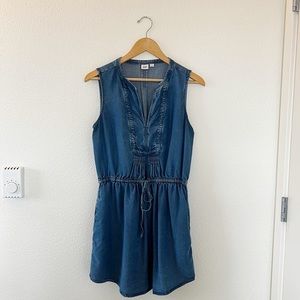 GAP denim blue dress